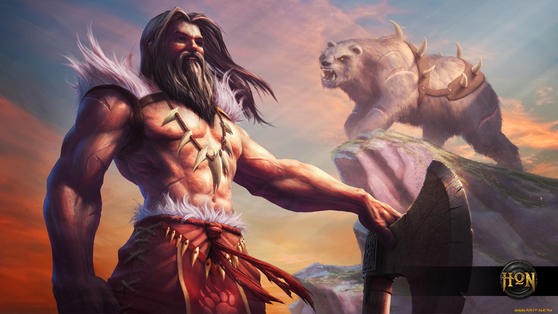 видео, игры, heroes, of, newerth, персонаж