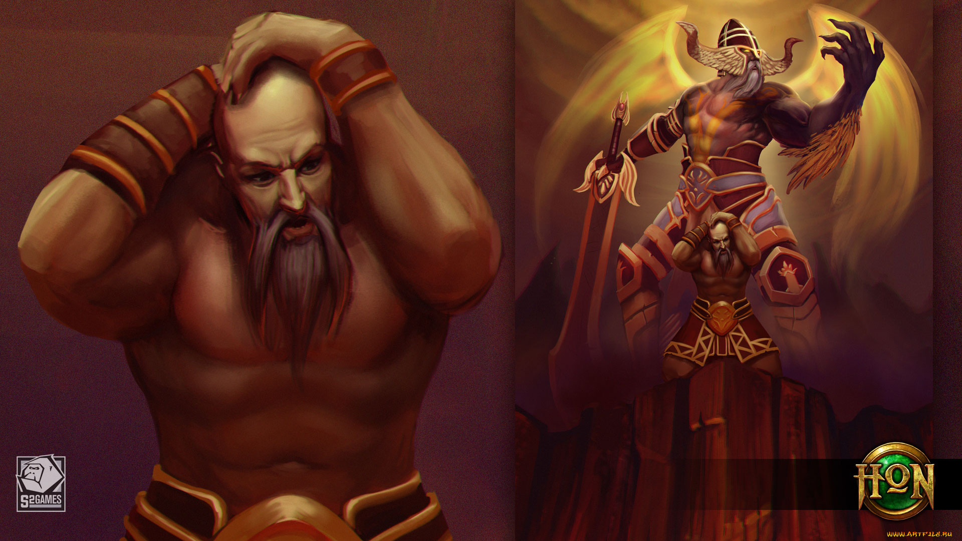 видео, игры, heroes, of, newerth, персонаж