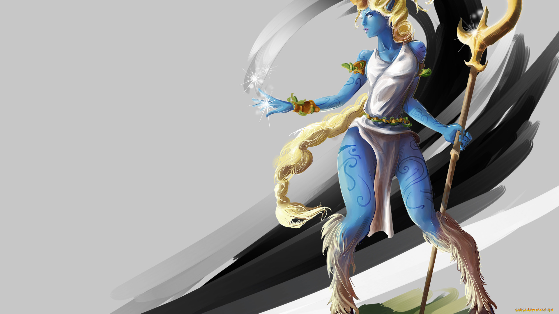 видео, игры, league, of, legends, персонаж, soraka