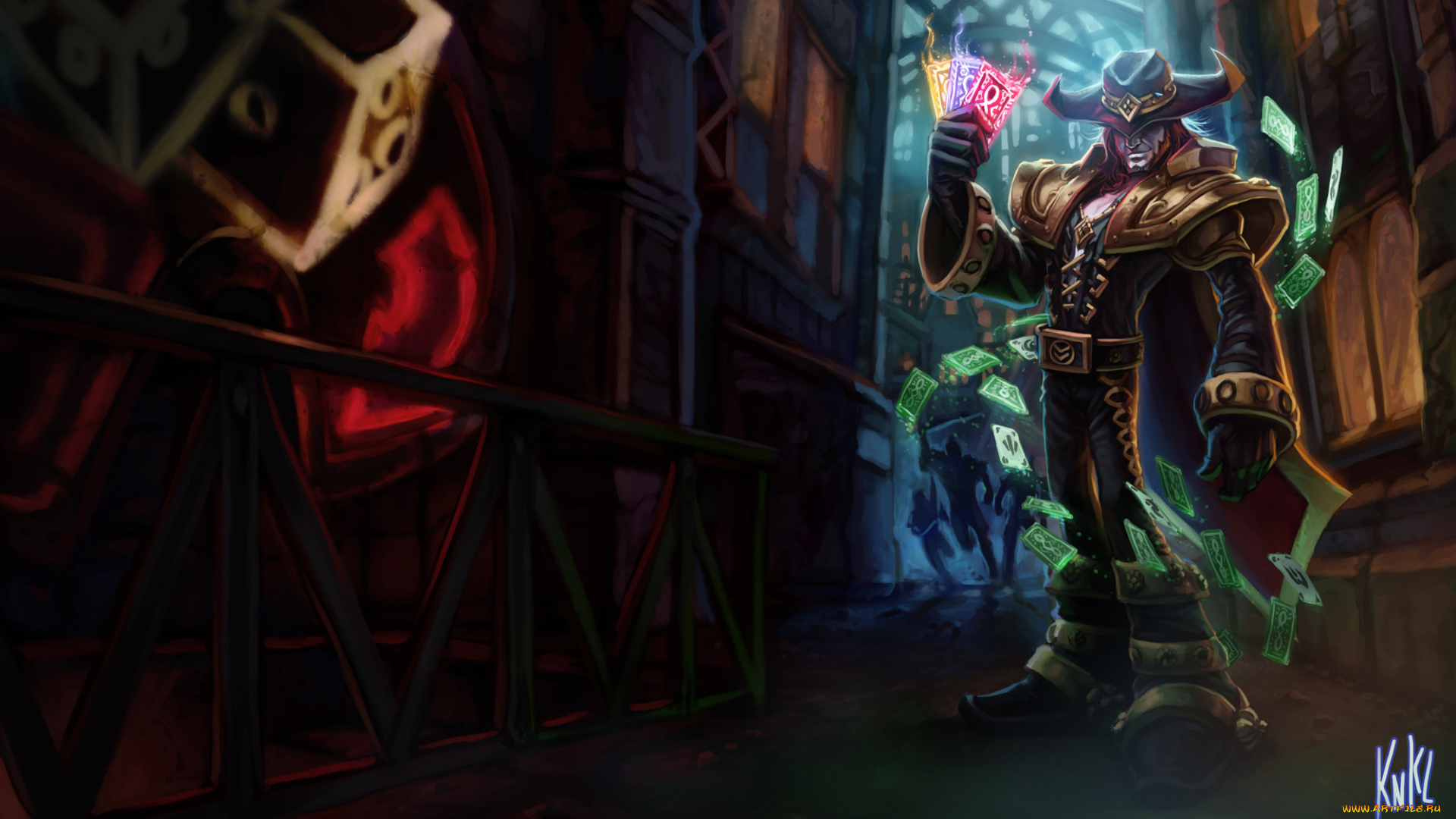 видео, игры, league, of, legends, персонаж, twisted, fate