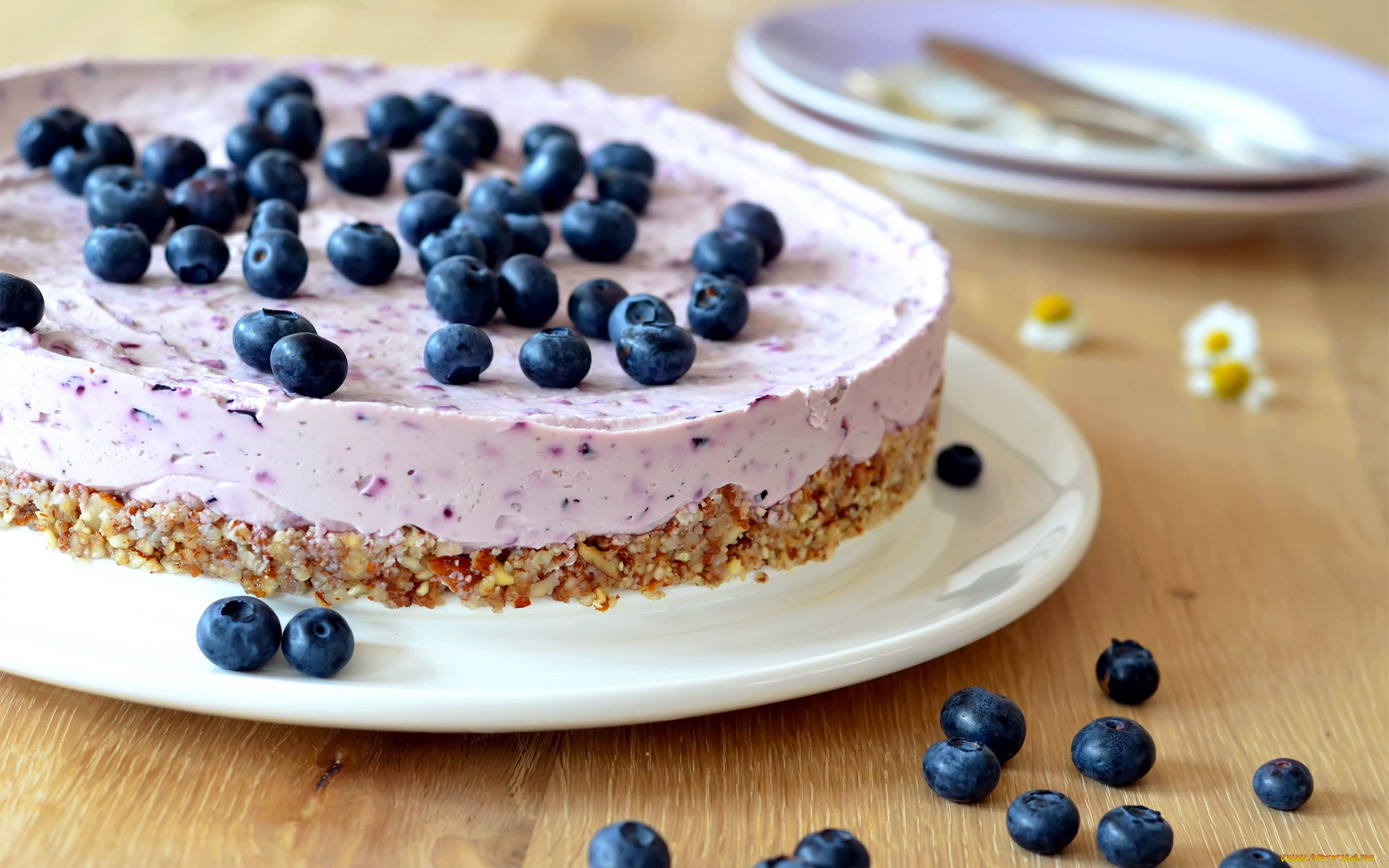 еда, пироги, черника