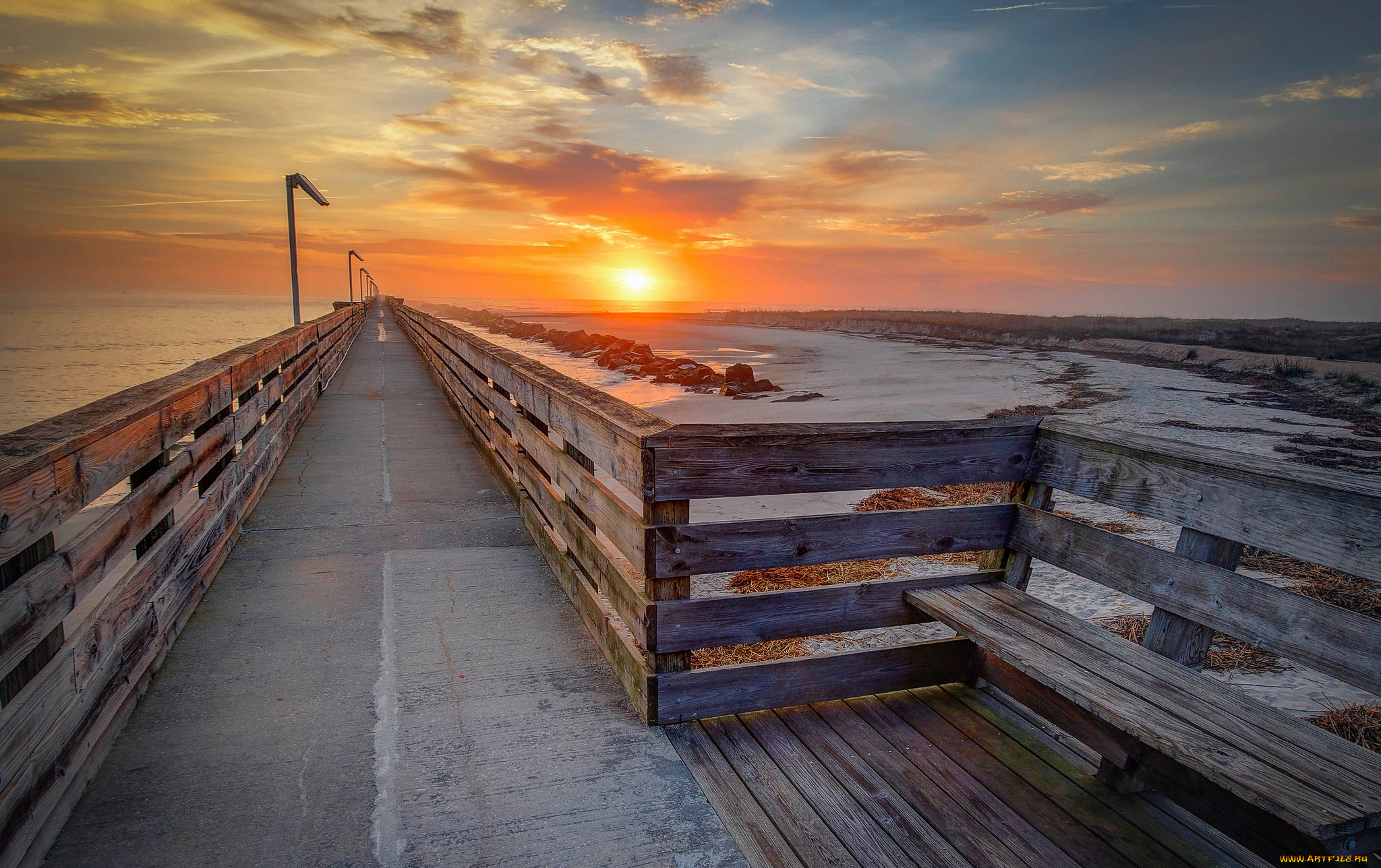 природа, восходы, закаты, рассвет