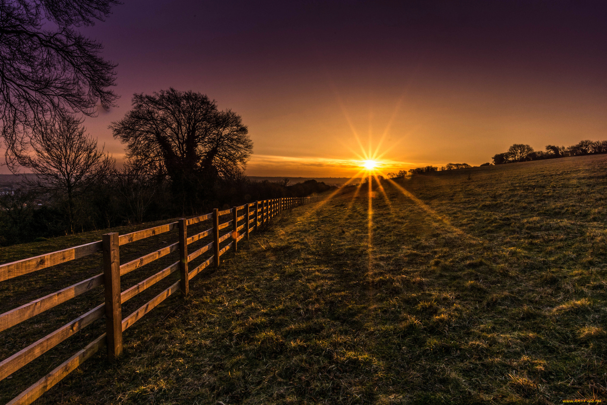 природа, восходы, закаты, рассвет