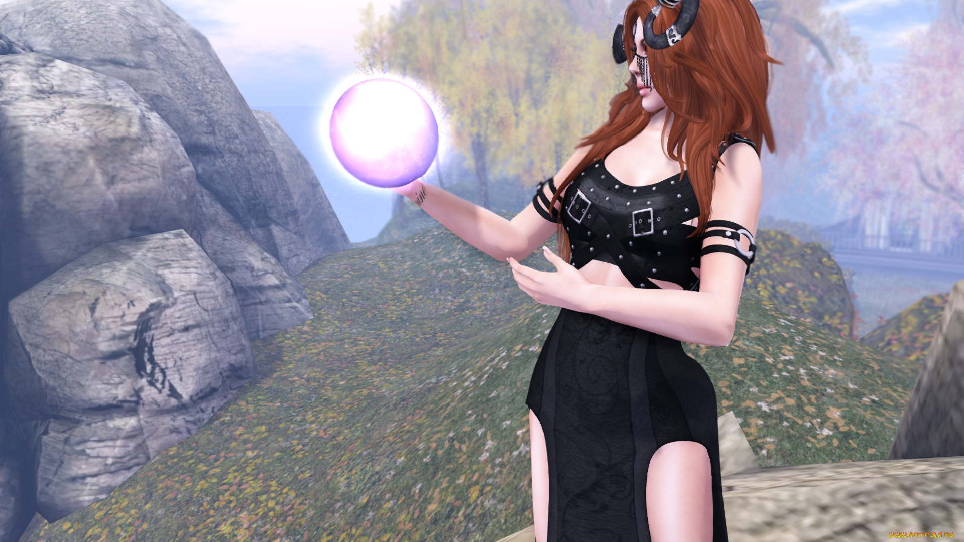 3д, графика, существа, , creatures, взгляд, кастаника, фон