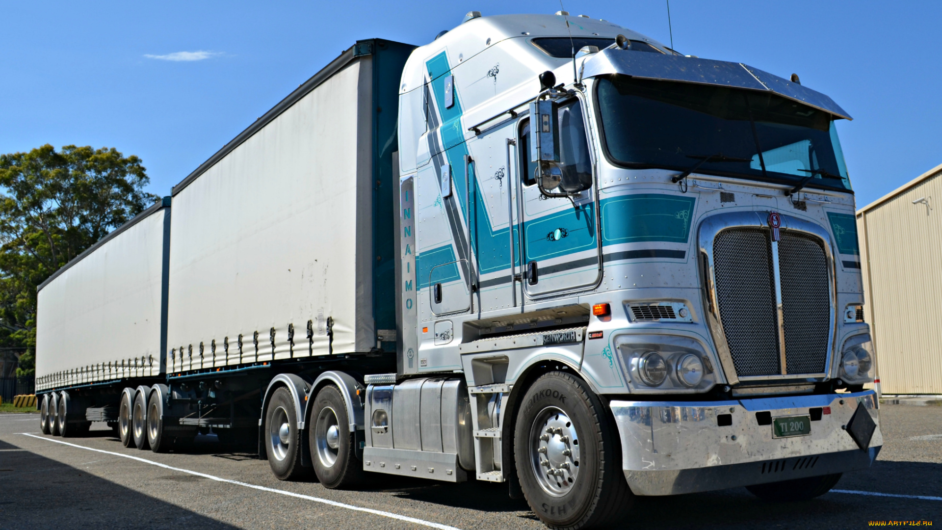 автомобили, kenworth, тягач, грузовик, седельный, тяжелый