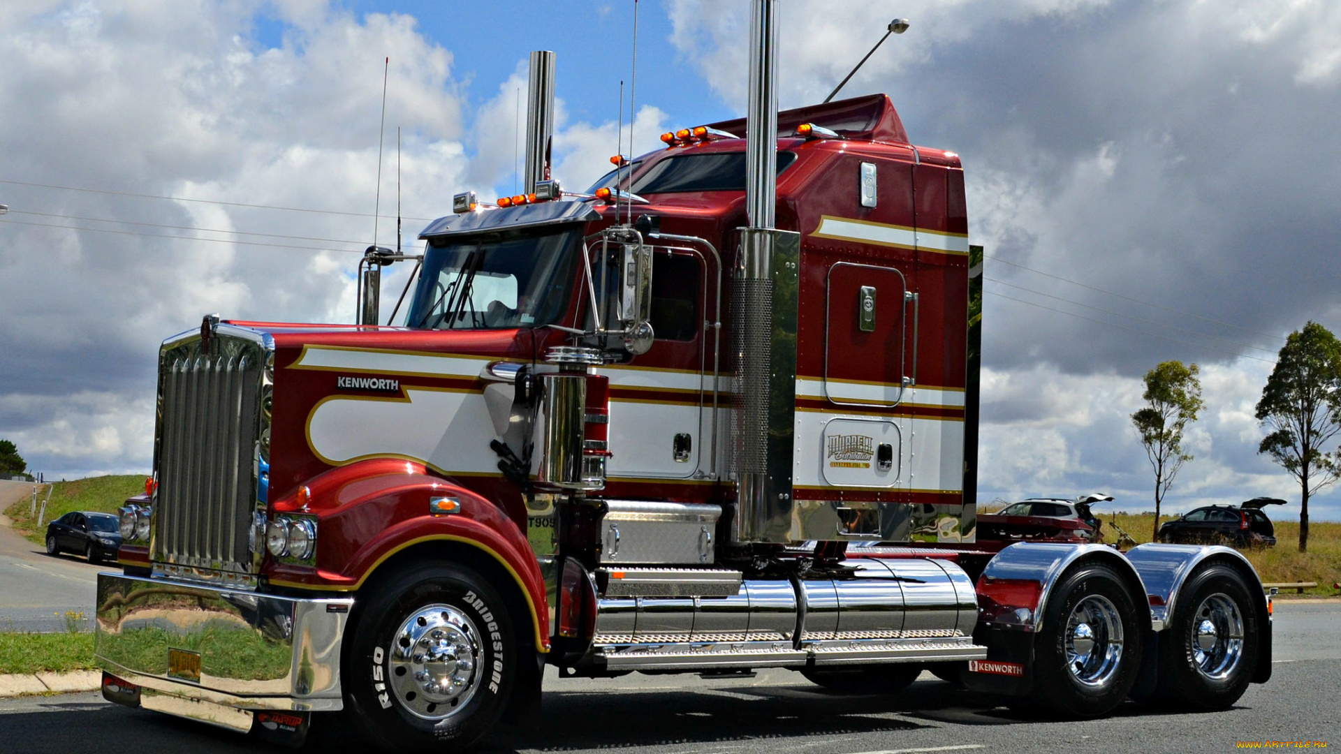 kenworth, t909, автомобили, kenworth, седельный, тягач, тяжелый, грузовик