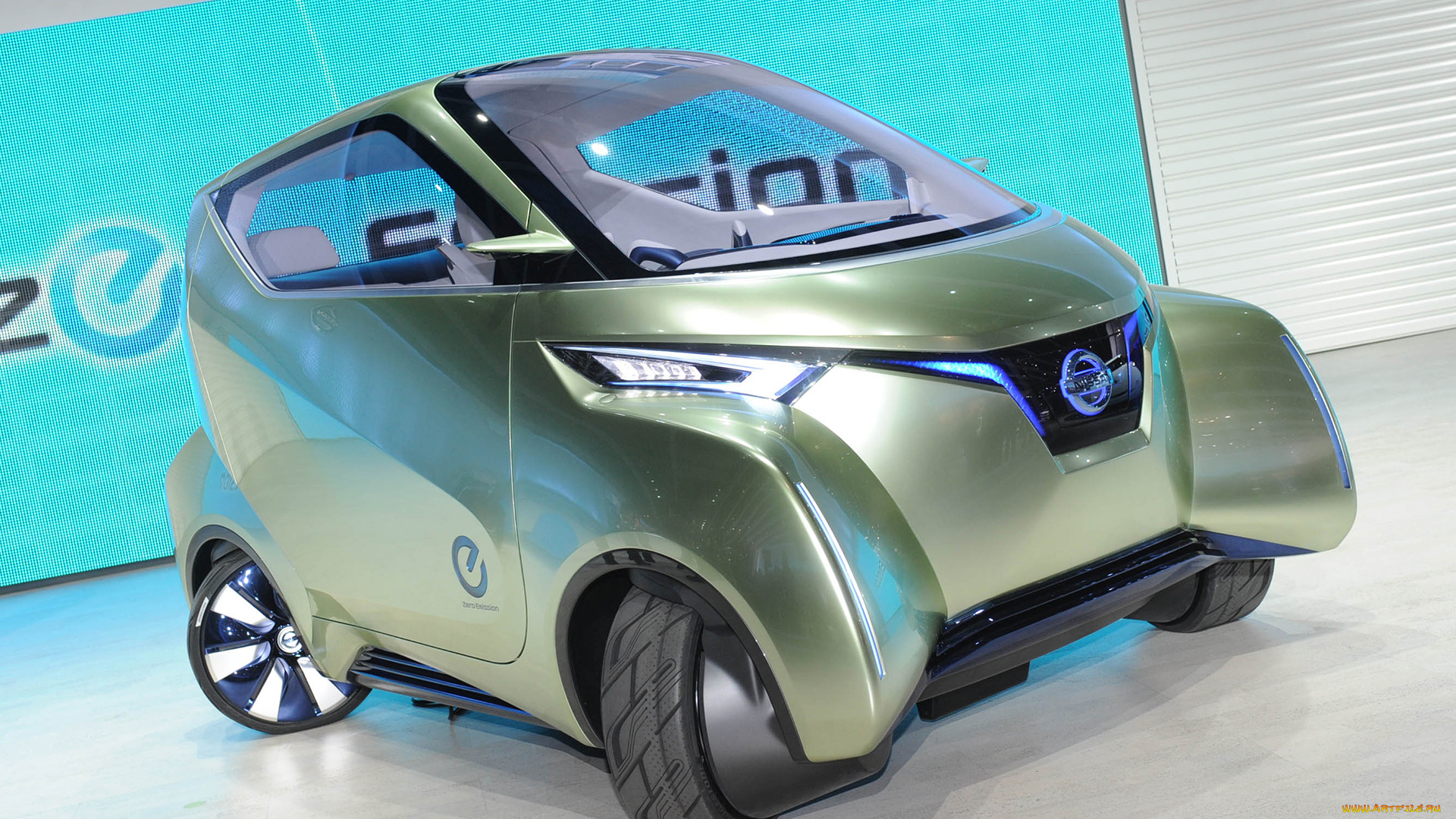 nissan, pivo-3, concept, 2011, автомобили, выставки, и, уличные, фото, 2011, concept, pivo-3, nissan, автосалон, выставка