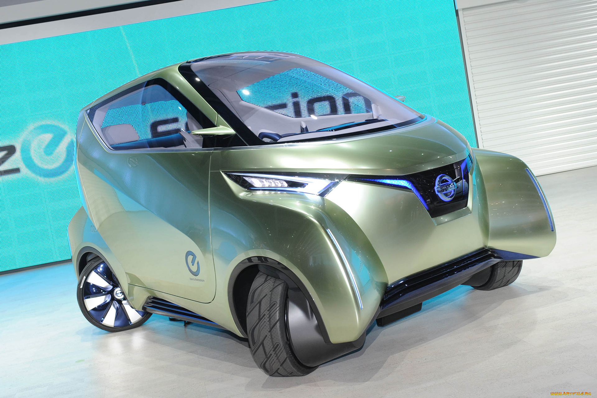 nissan, pivo-3, concept, 2011, автомобили, выставки, и, уличные, фото, 2011, concept, pivo-3, nissan, автосалон, выставка