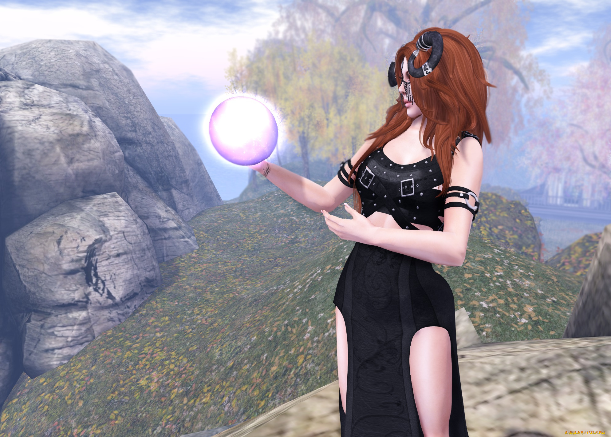 3д, графика, существа, , creatures, взгляд, кастаника, фон