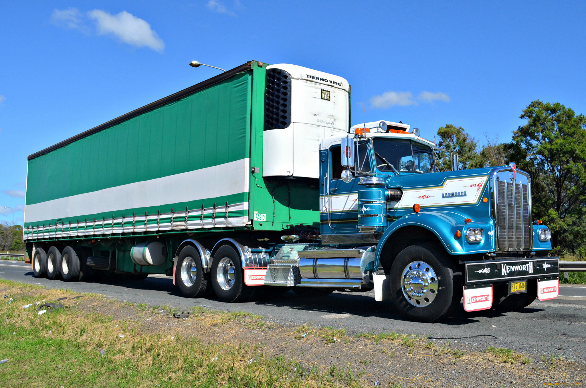 1969, w, model, kenworth, автомобили, kenworth, тяжелый, тягач, седельный, грузовик