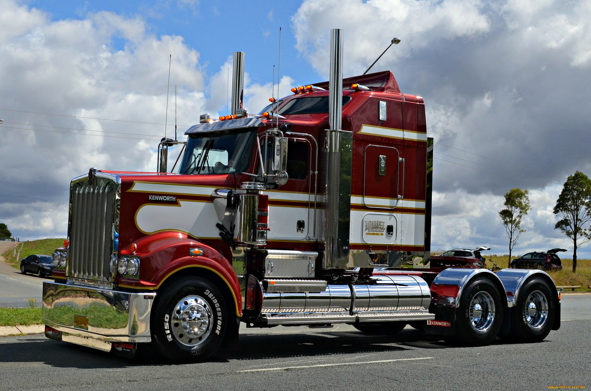 kenworth, t909, автомобили, kenworth, седельный, тягач, тяжелый, грузовик