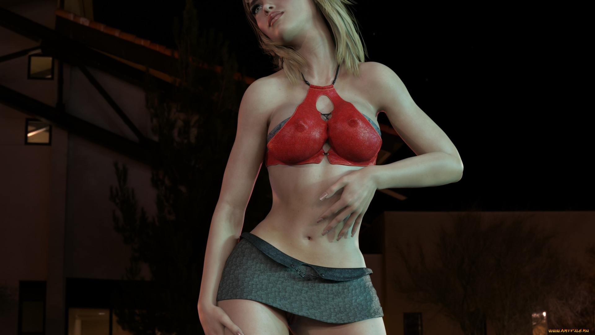 3д, графика, люди, , people, девушка, взгляд, фон