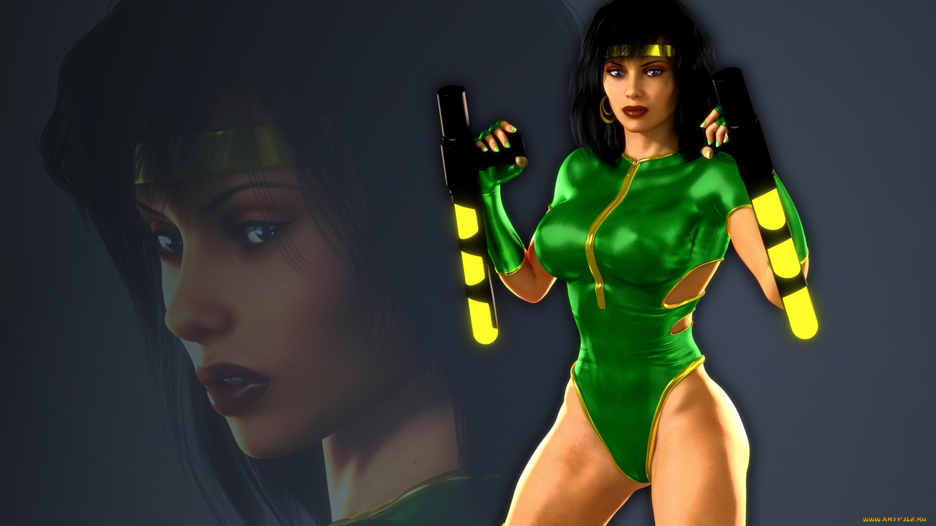 3д, графика, люди, , people, фон, взгляд, девушка