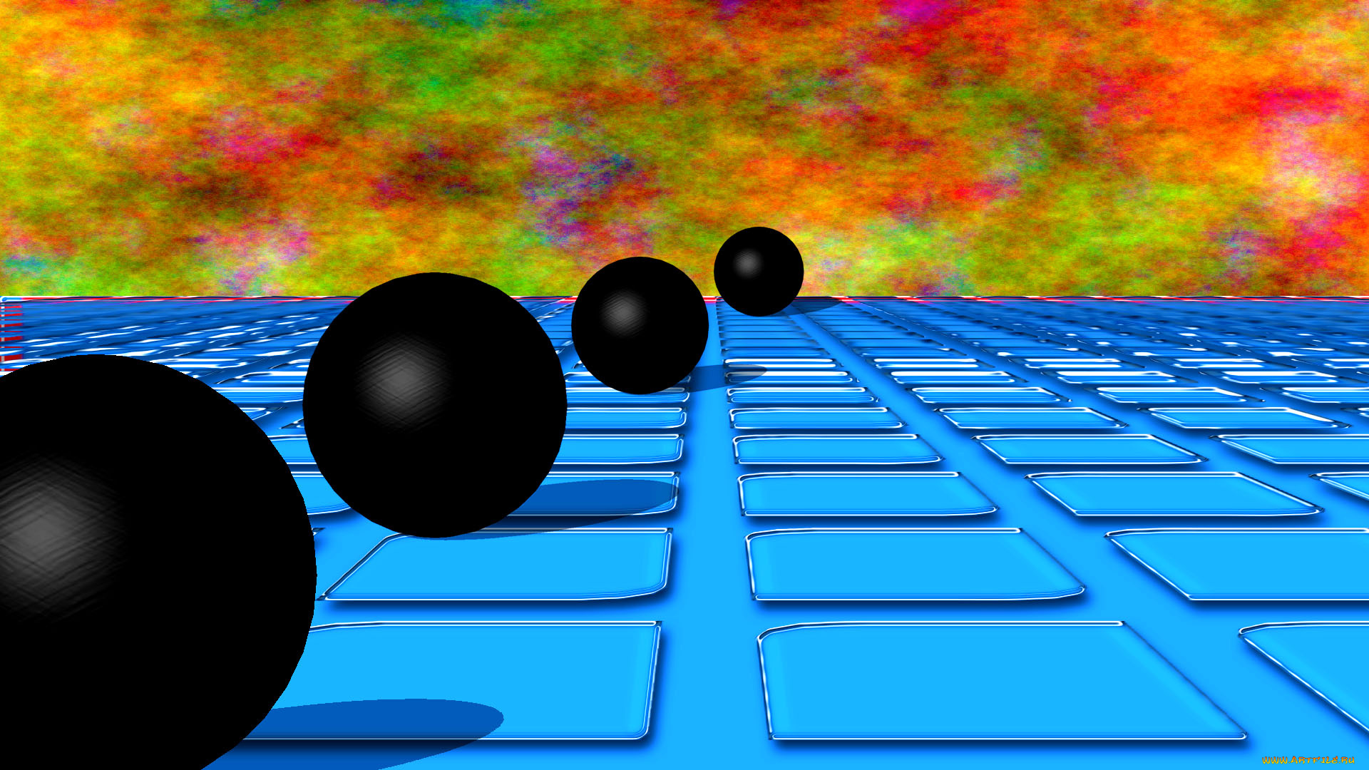 3д, графика, шары, , balls, фон, шары