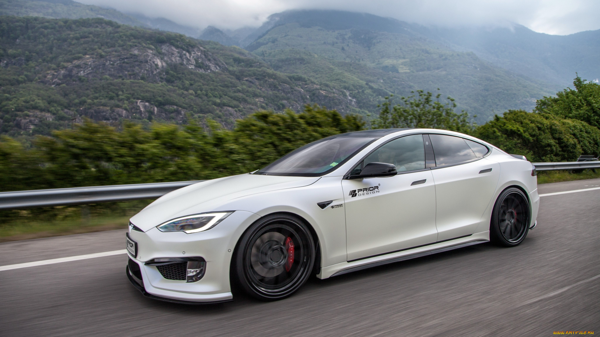 автомобили, tesla, prior, design