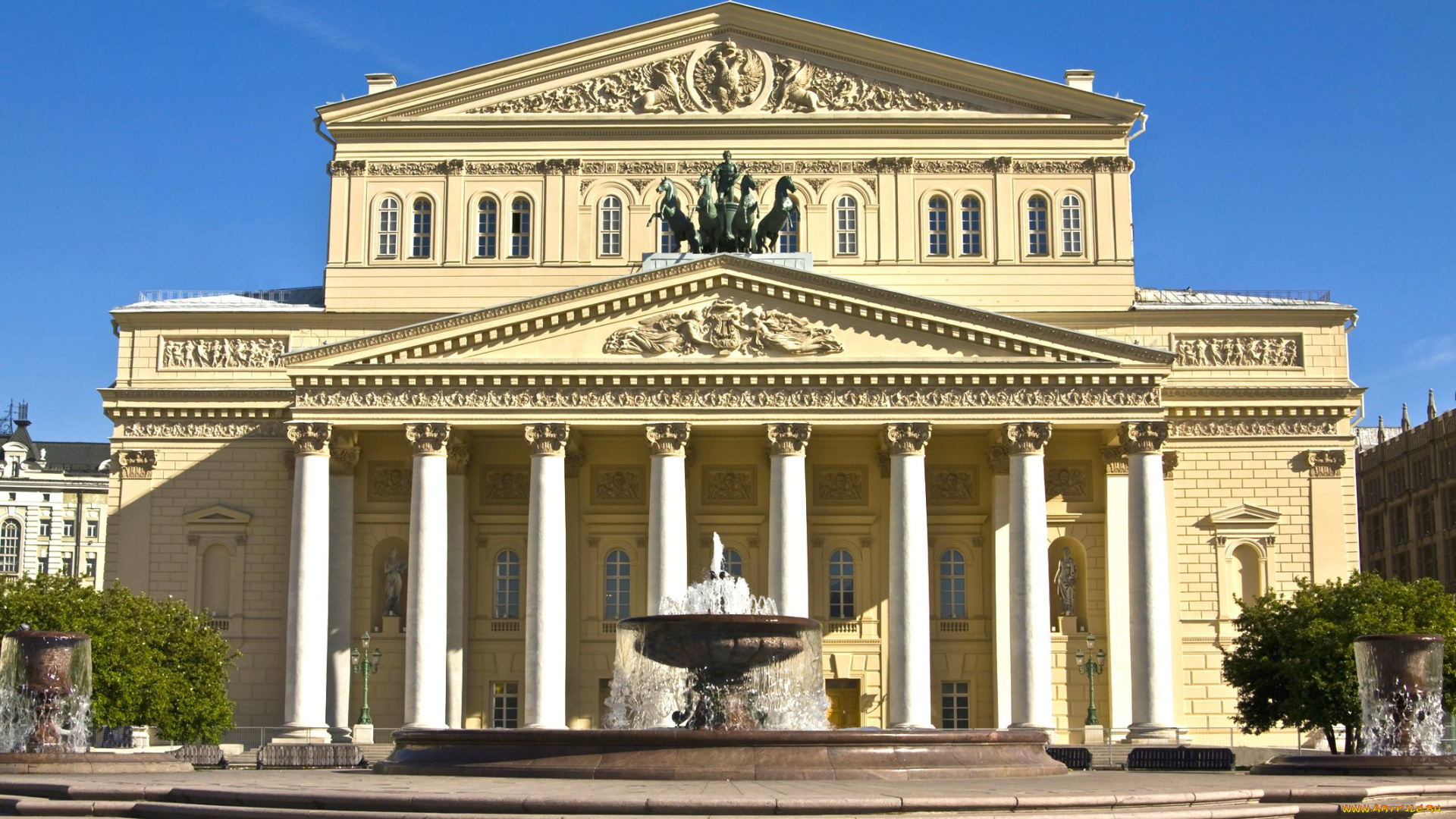 большой, театр, города, москва, , россия, москва, театр, большой