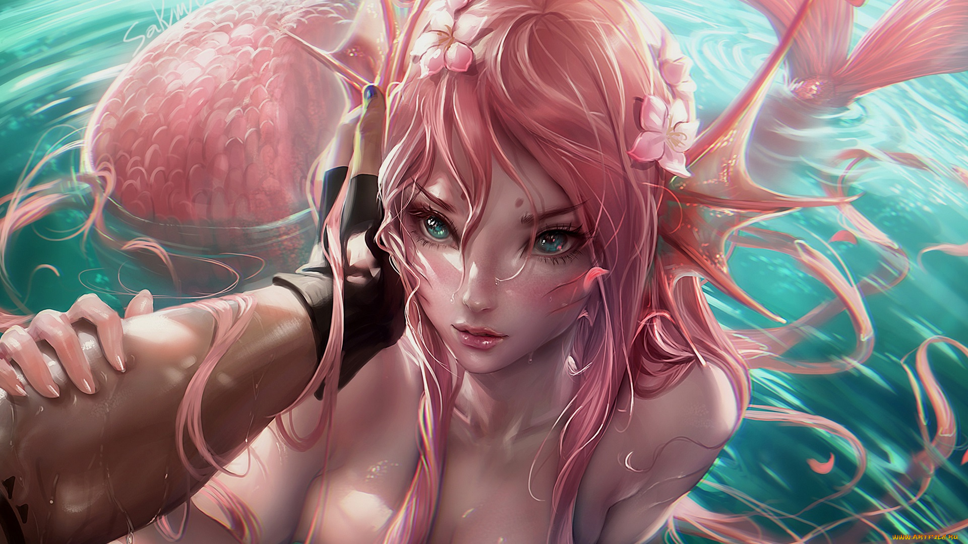 фэнтези, русалки, русалка