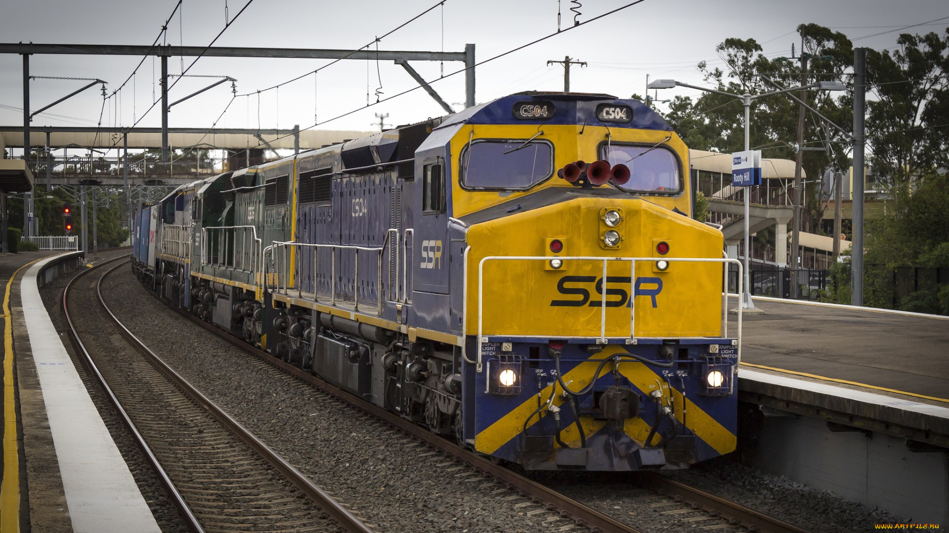 техника, поезда, состав, локомотив