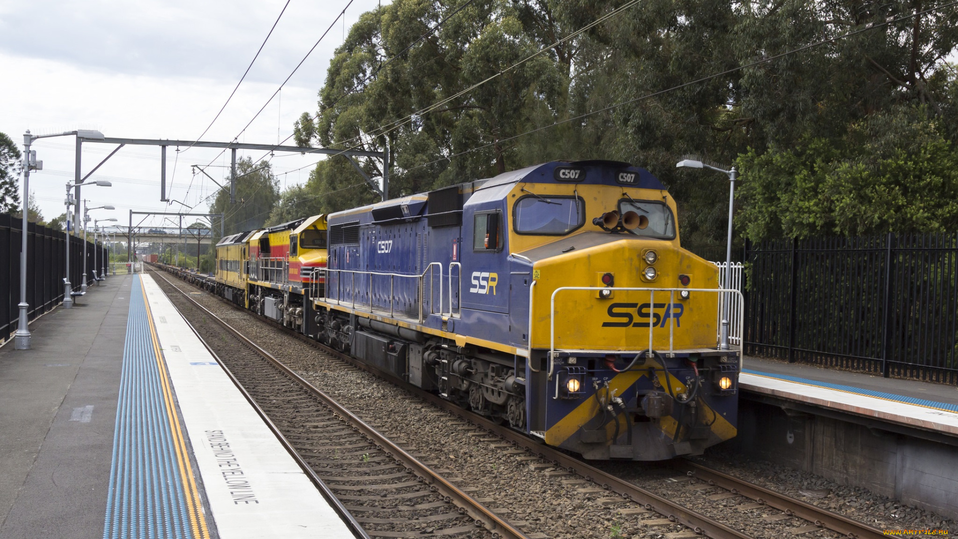 техника, поезда, состав, локомотив