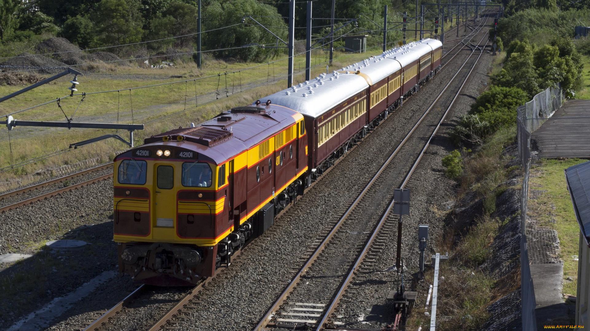 техника, поезда, состав, локомотив