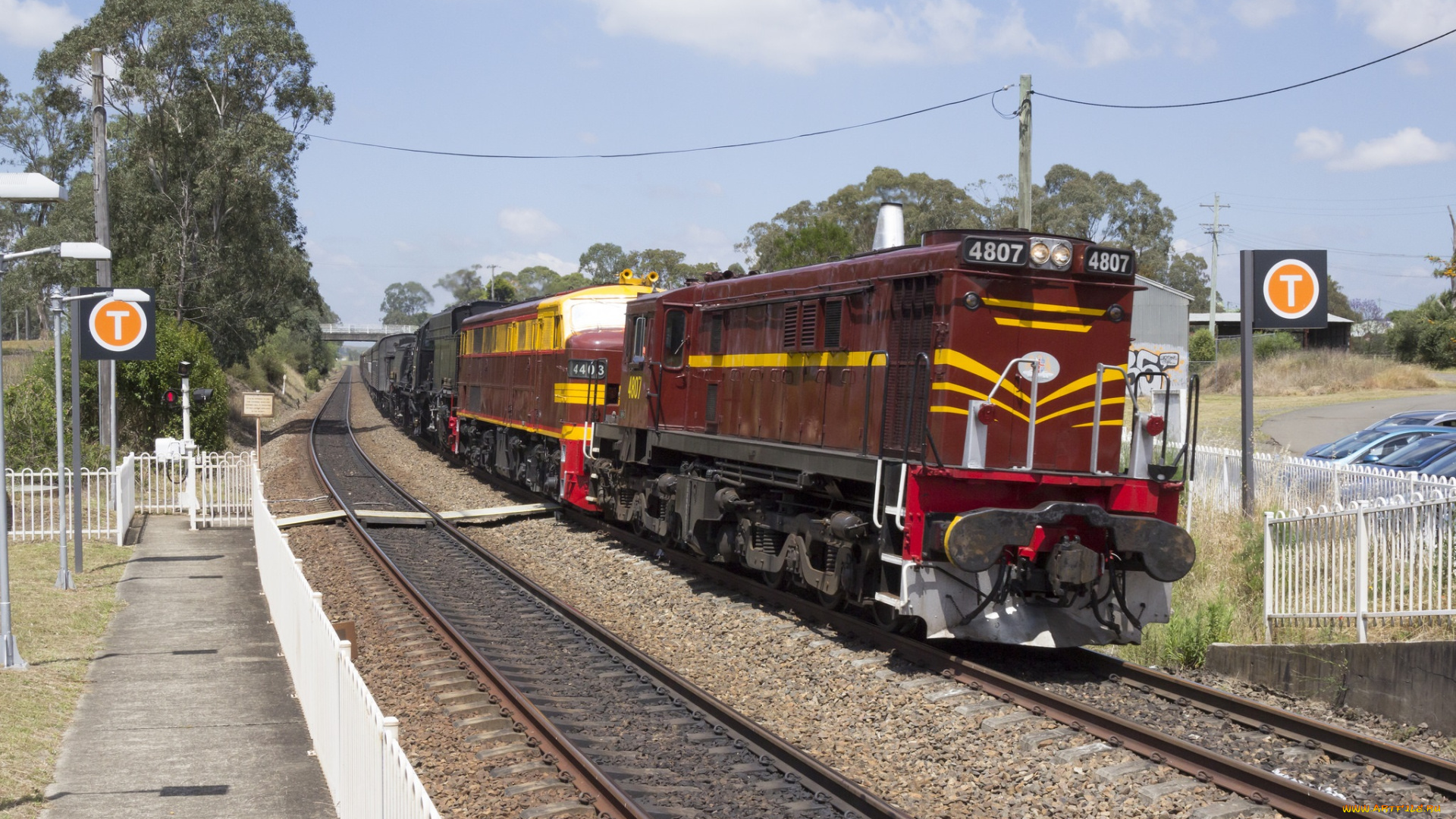 техника, поезда, состав, локомотив