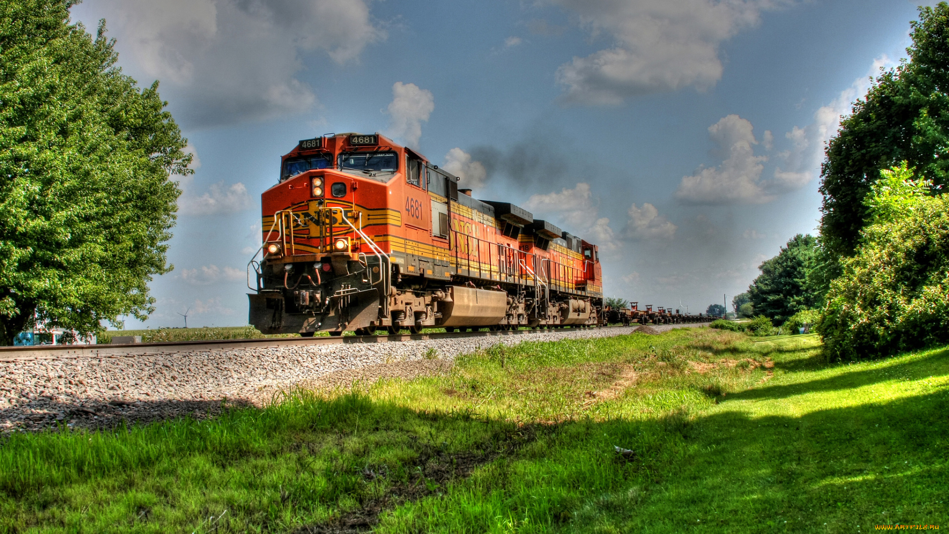 техника, поезда, состав, локомотив