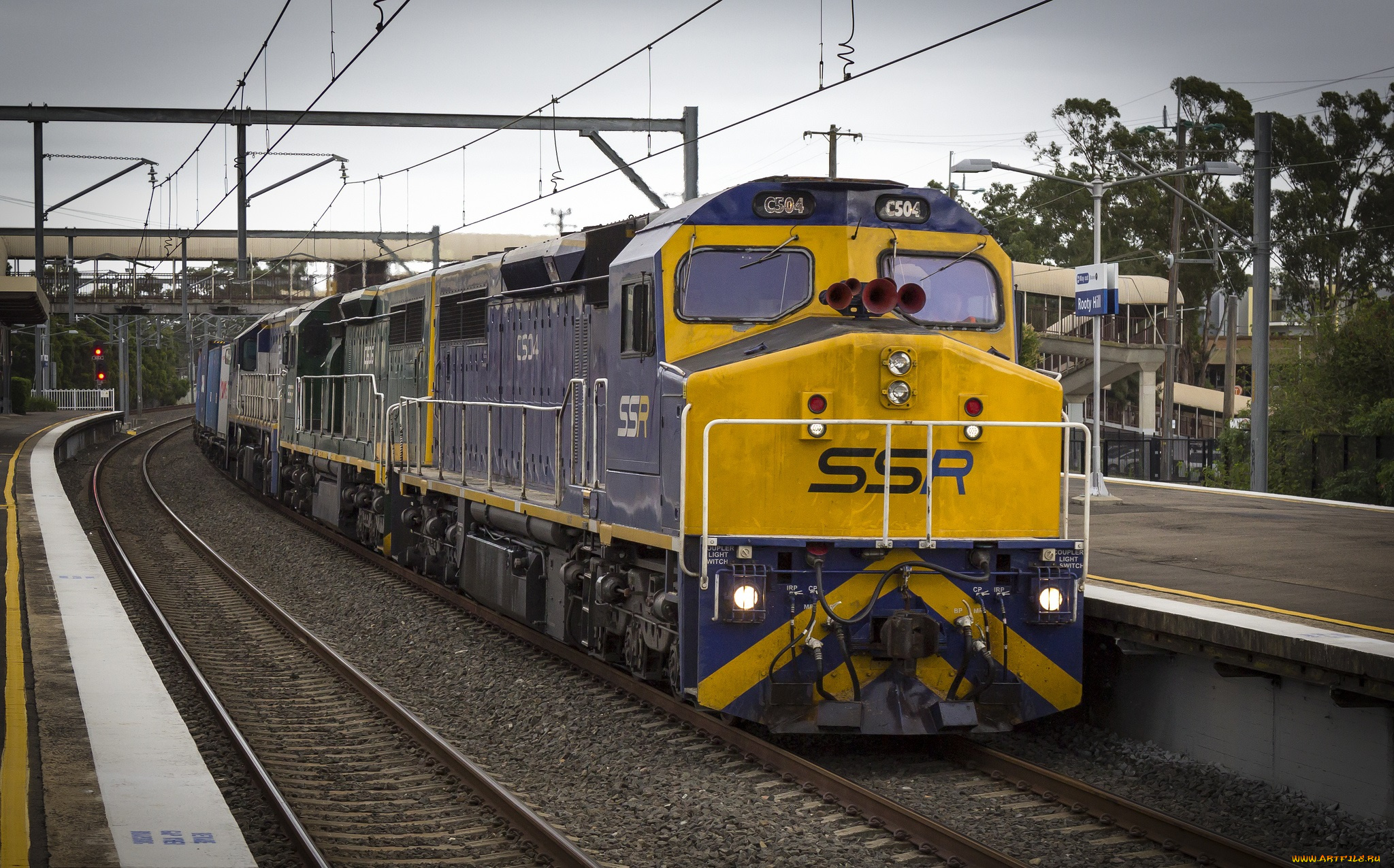 техника, поезда, состав, локомотив