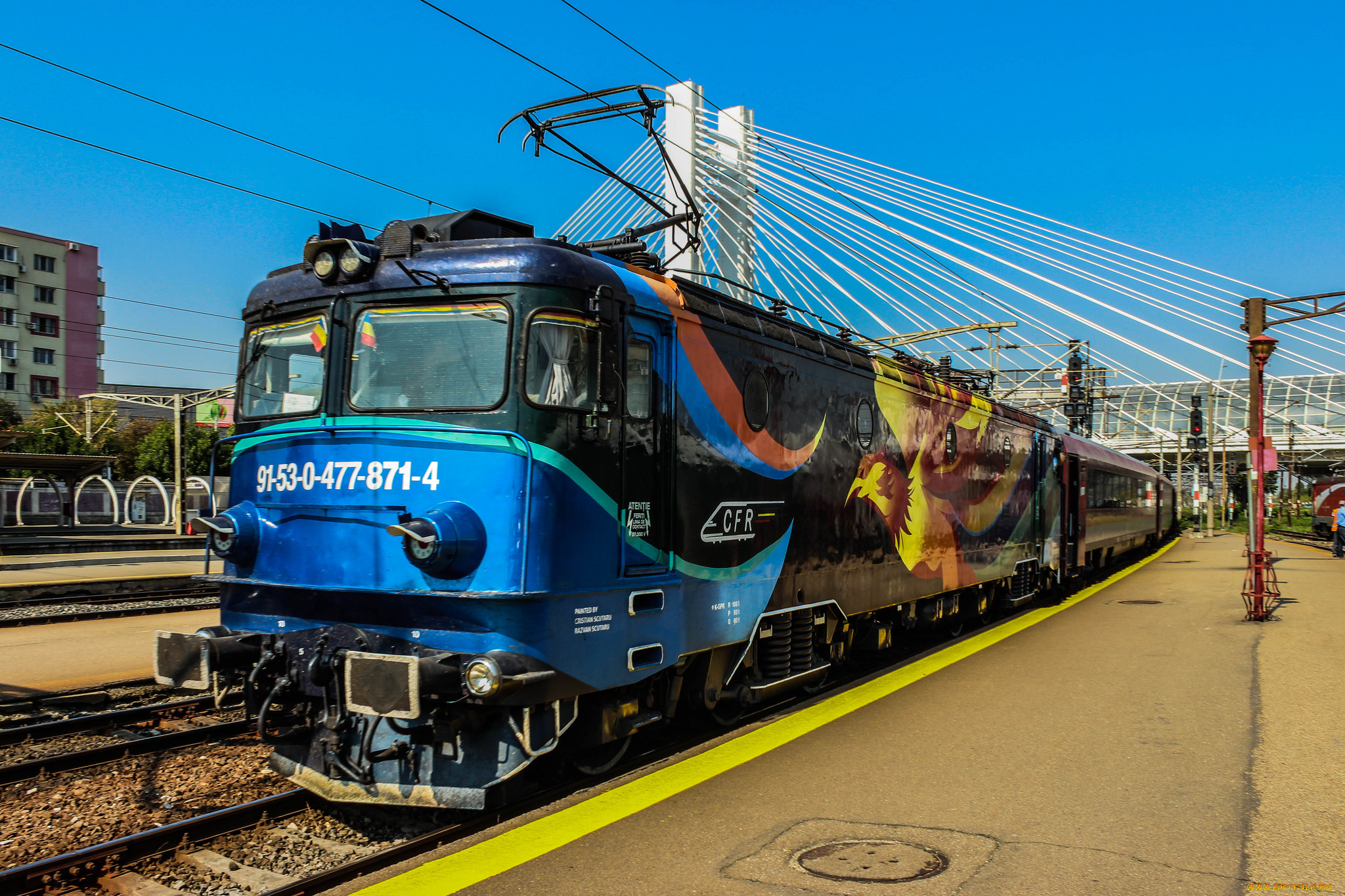 техника, электровозы, состав, локомотив