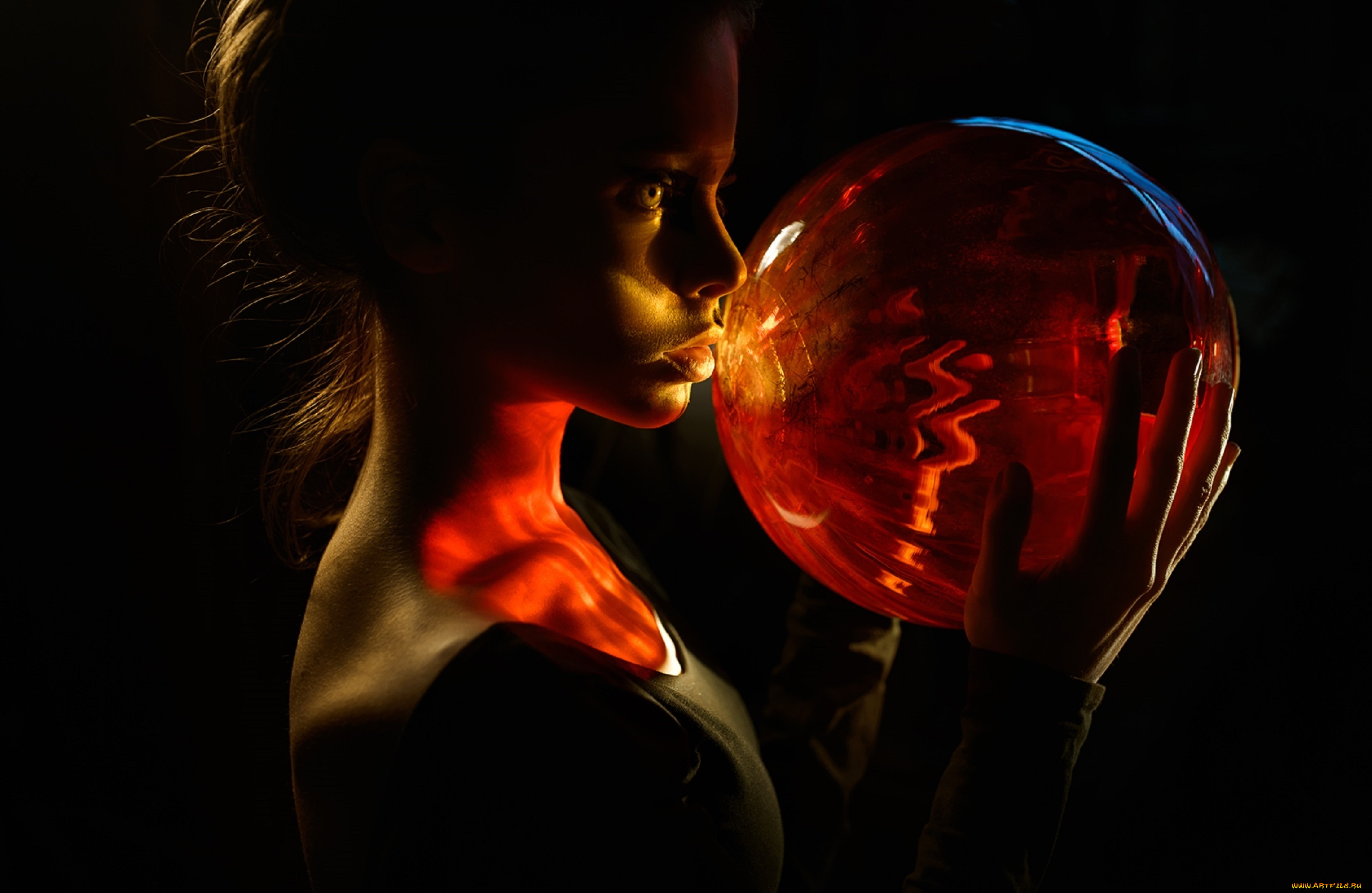 девушки, -unsort, , креатив, шар