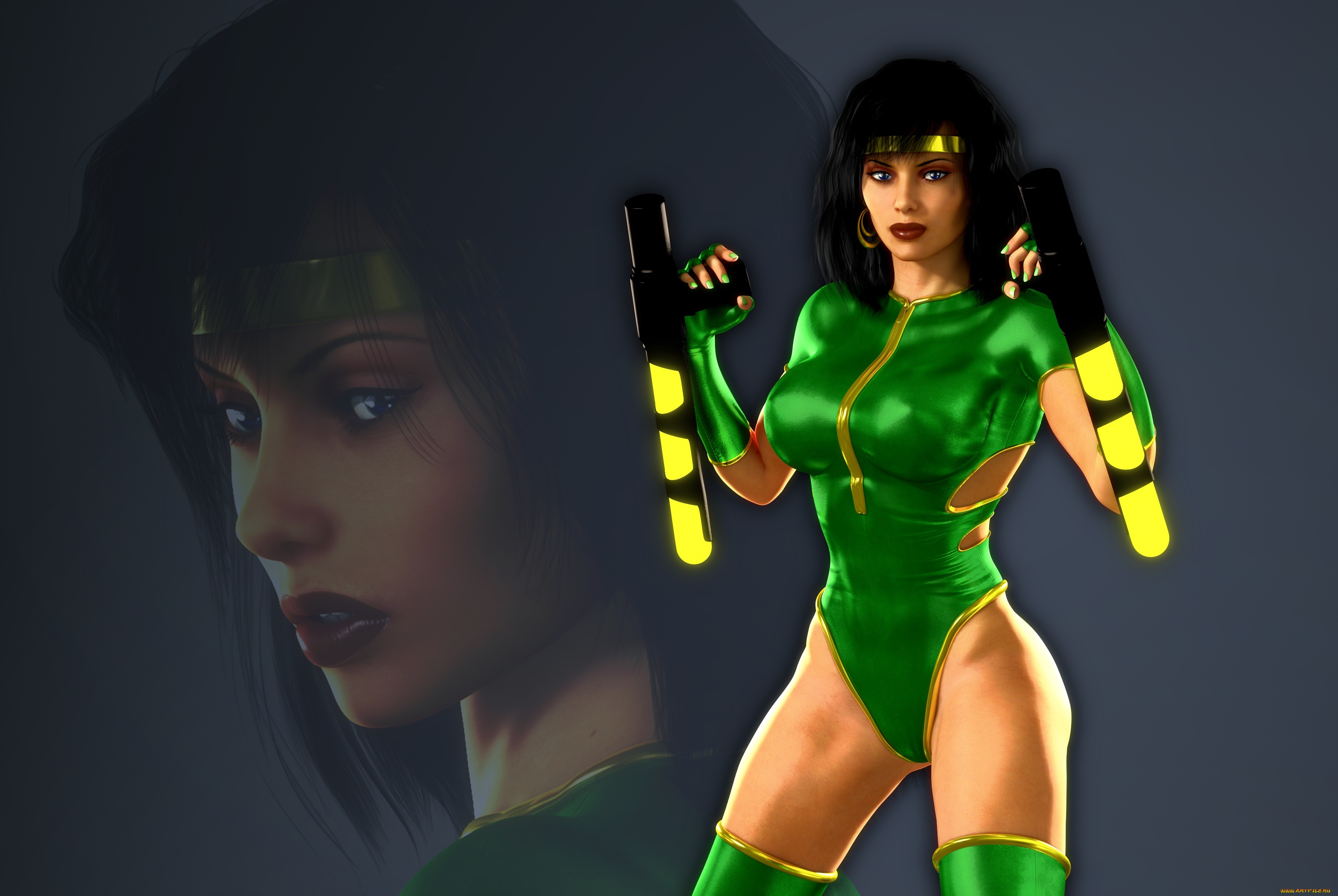 3д, графика, люди, , people, фон, взгляд, девушка