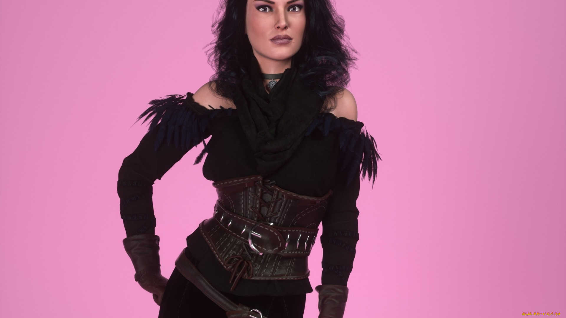 3д, графика, люди, , people, девушка, взгляд, фон