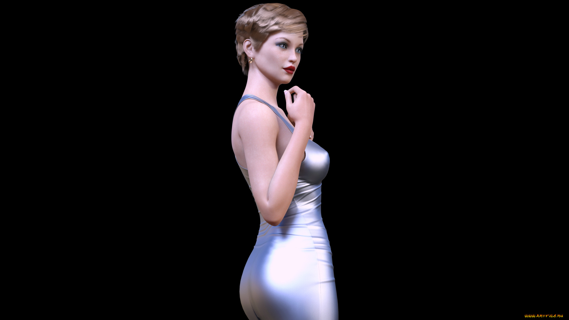 3д, графика, люди, , people, фон, взгляд, девушка