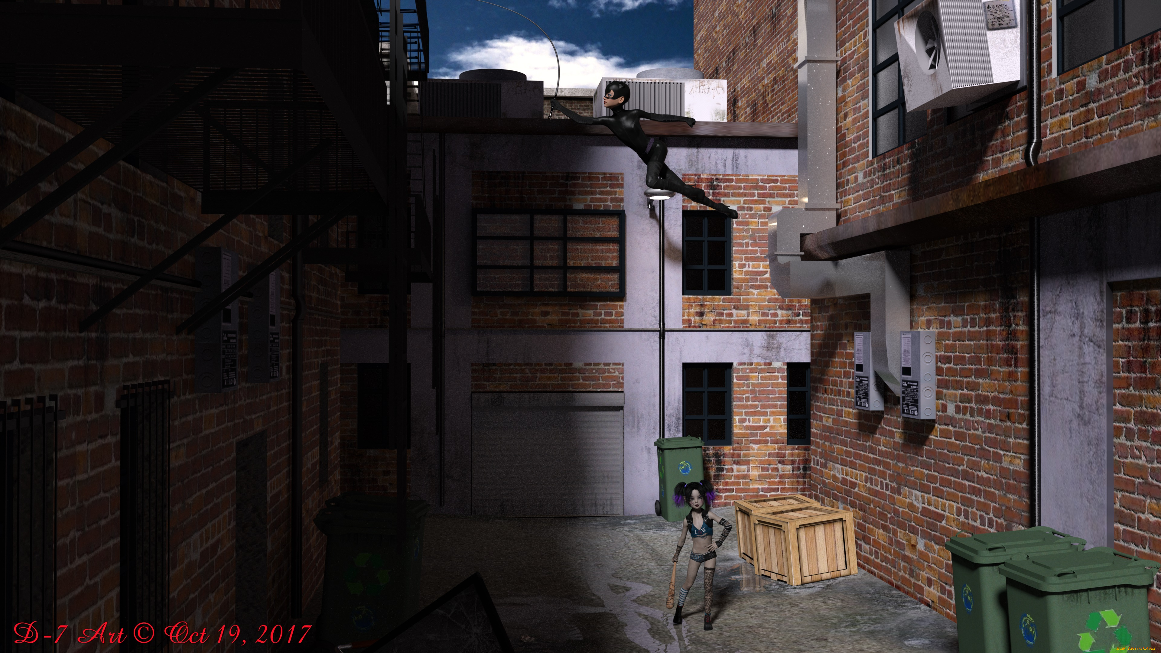 3д, графика, фантазия, , fantasy, девушка, взгляд, фон