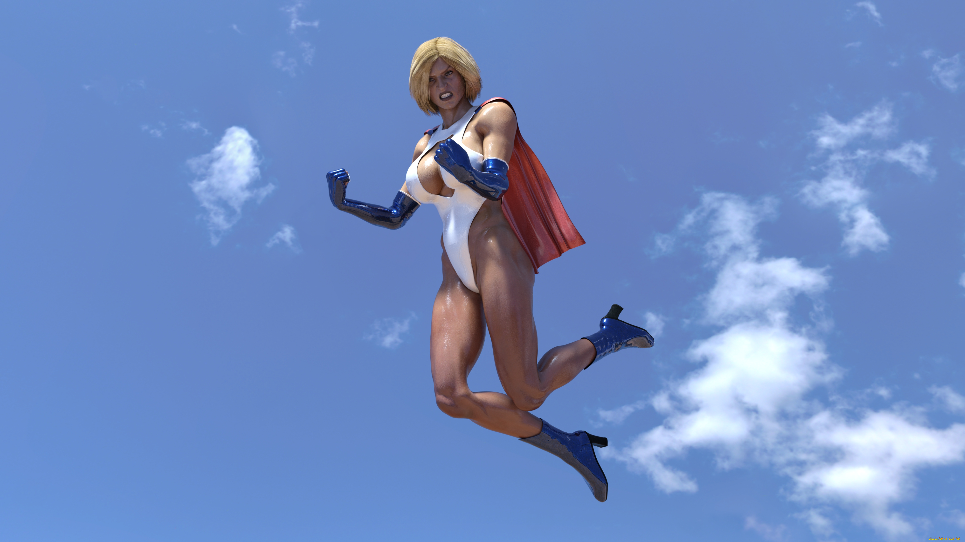 3д, графика, фантазия, , fantasy, девушка, взгляд, фон