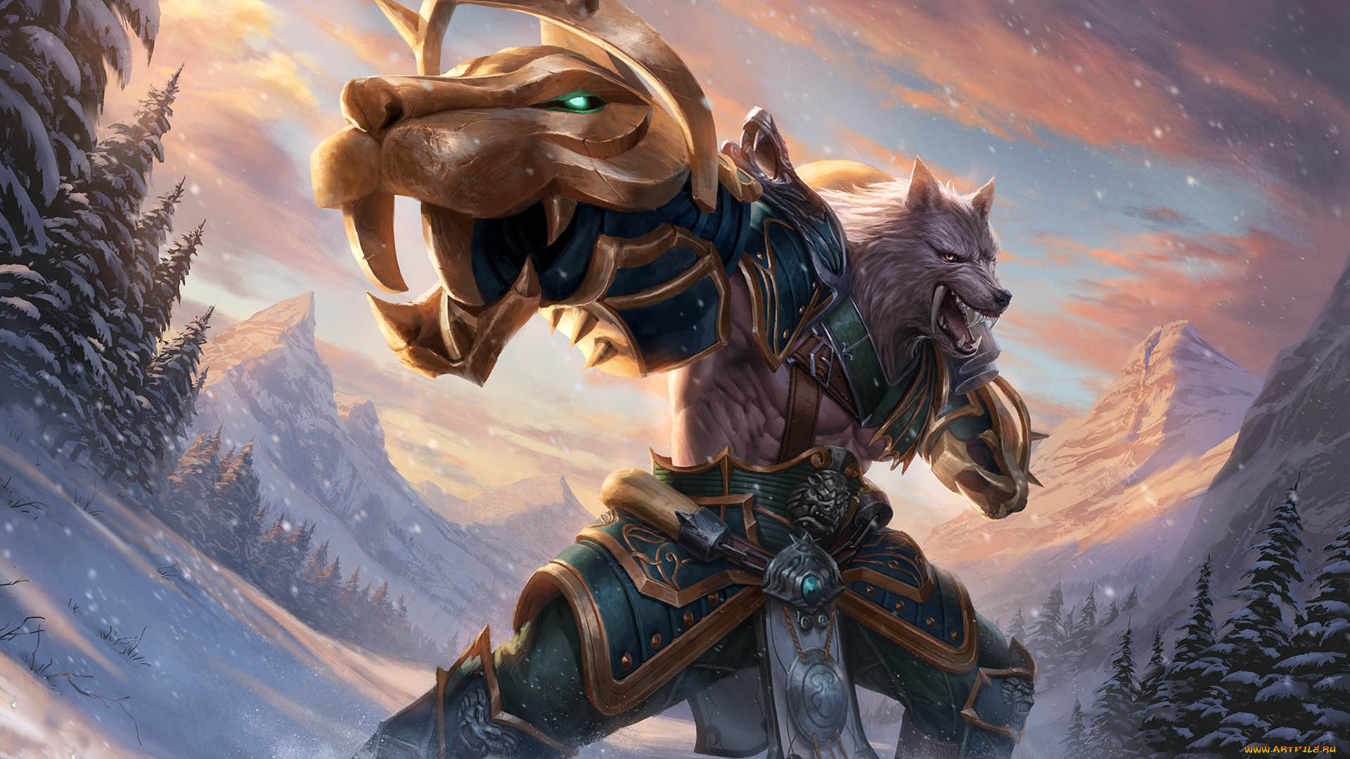 видео, игры, metin, 2, волк, фон, униформа