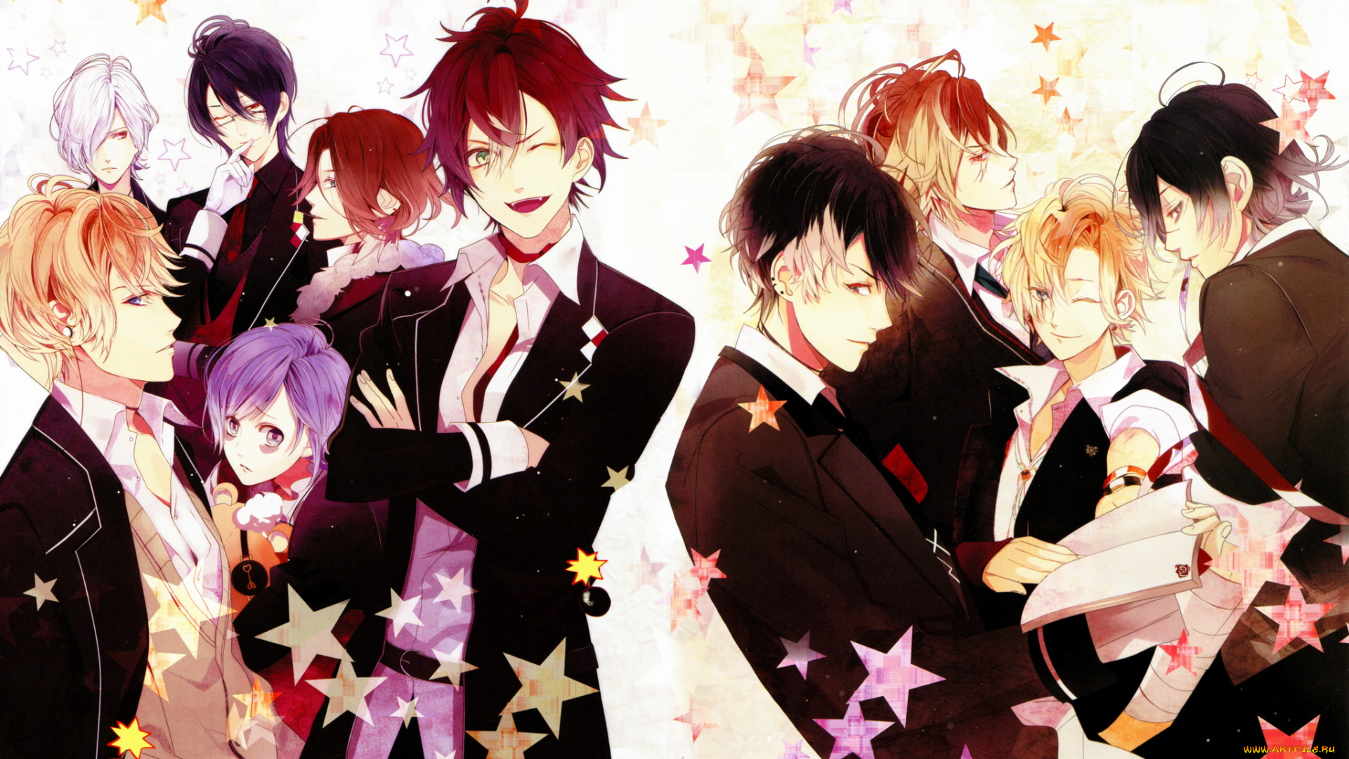 аниме, diabolik, lovers, diabolik, lovers