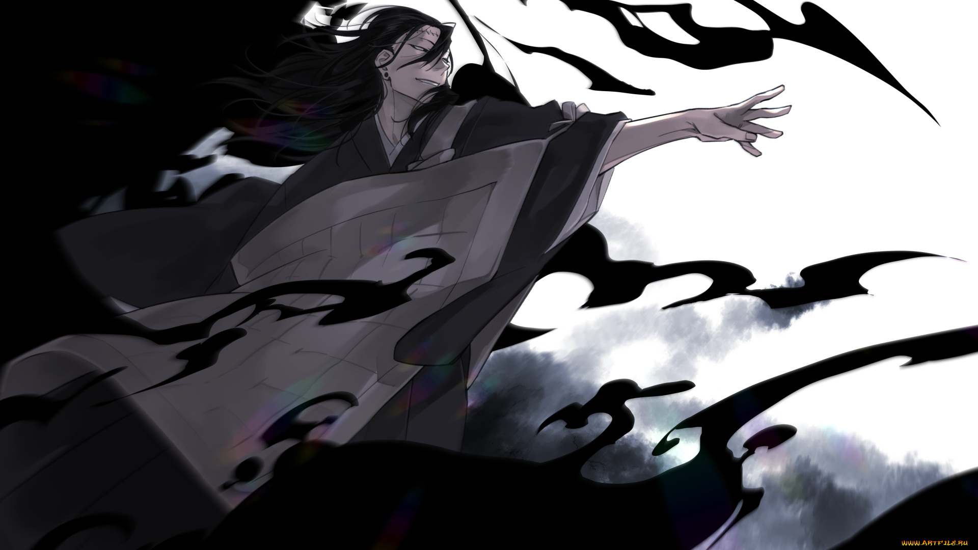 аниме, jujutsu, kaisen, магическая, битва