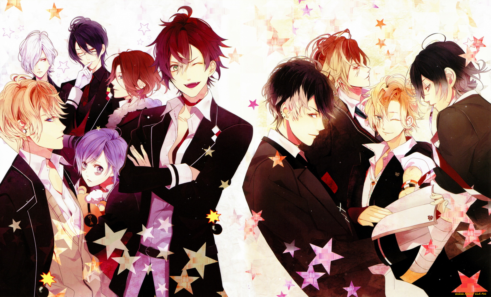 аниме, diabolik, lovers, diabolik, lovers