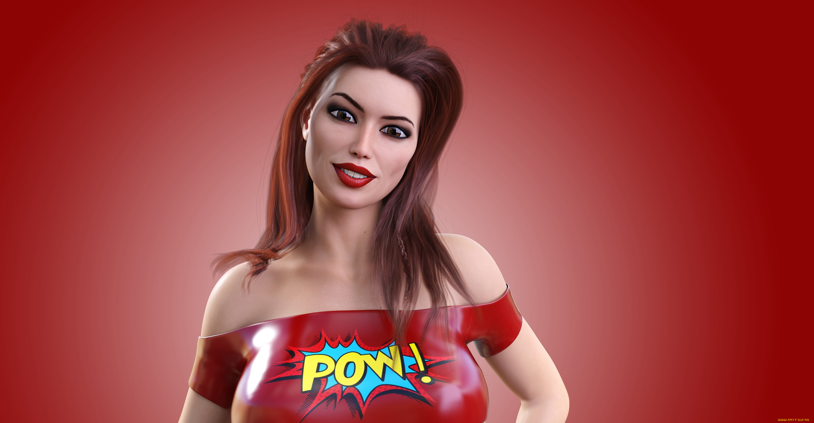 3д, графика, люди, , people, девушка, топ