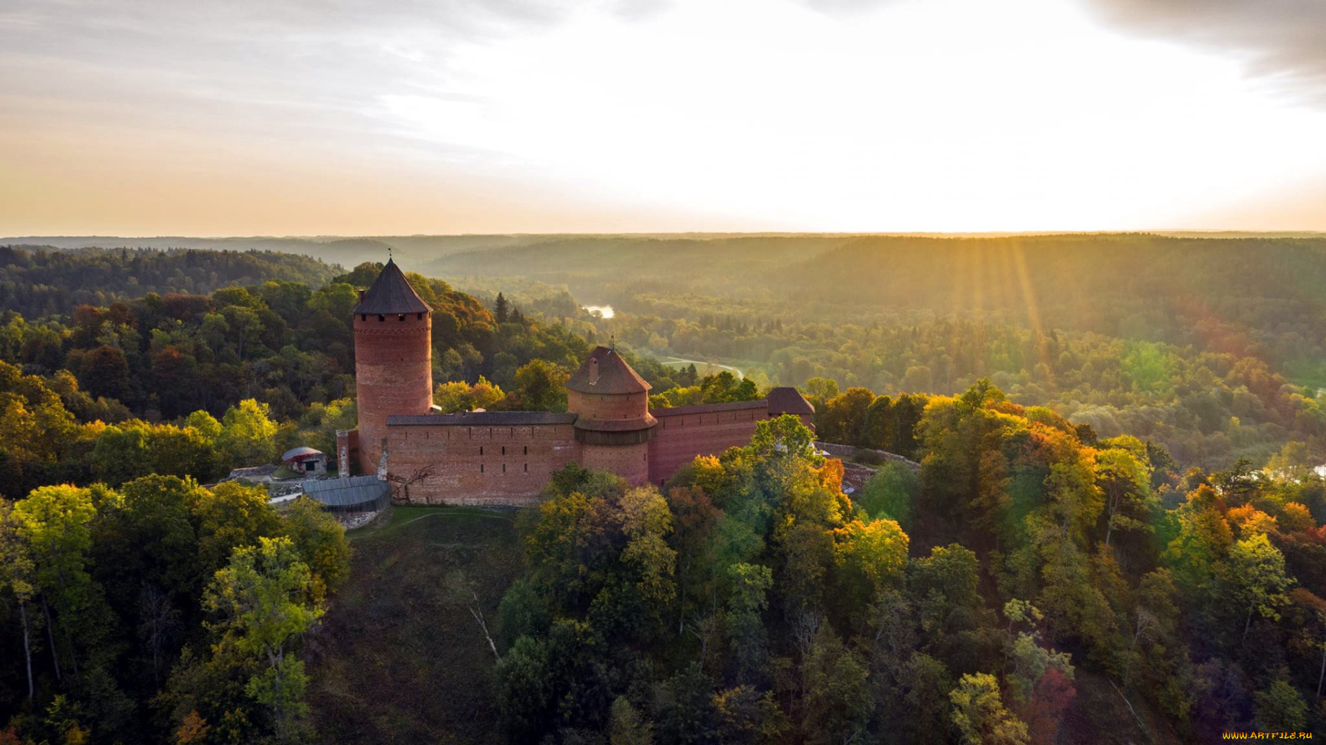 turaida, castle, latvia, города, -, дворцы, , замки, , крепости, turaida, castle