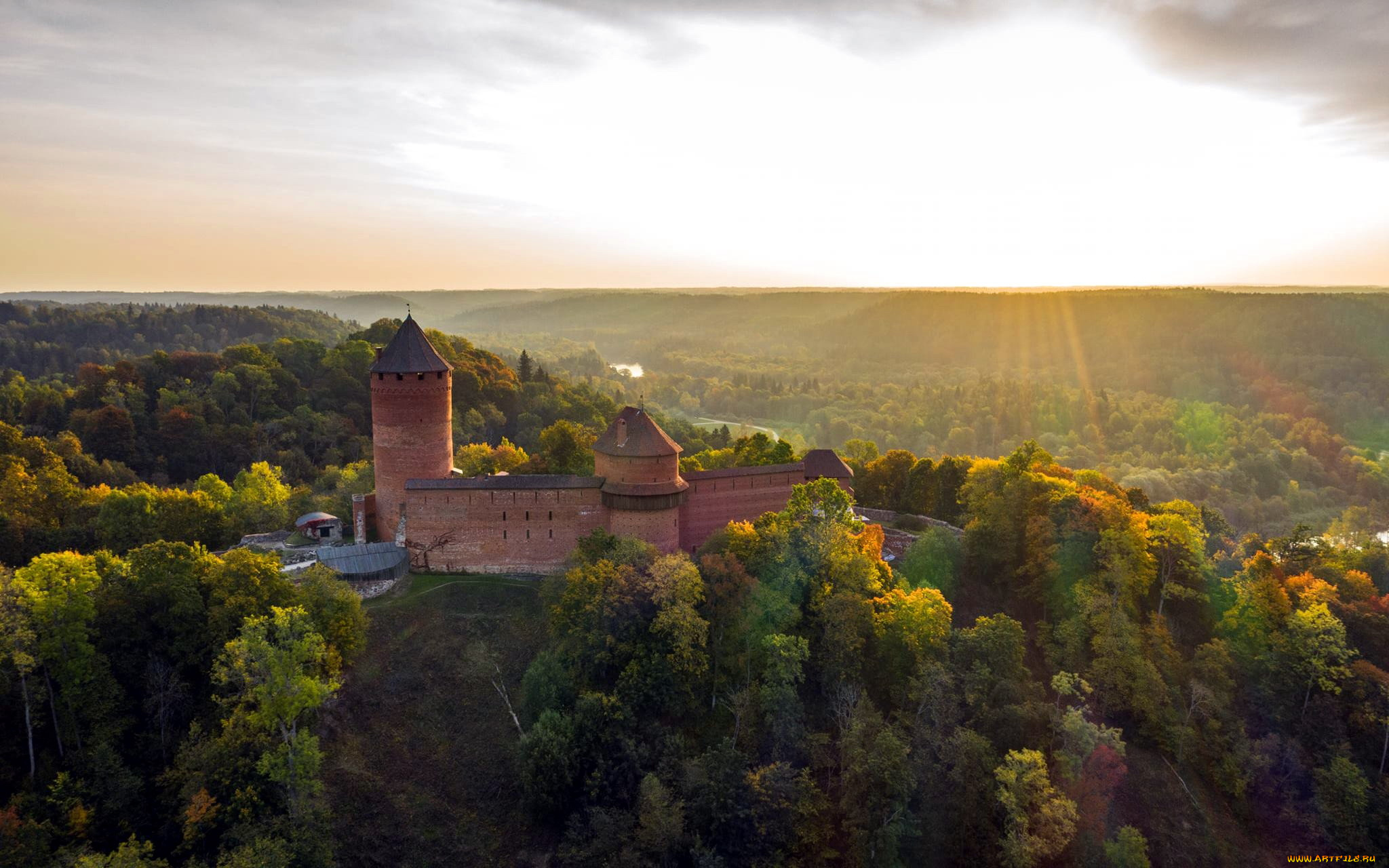 turaida, castle, latvia, города, -, дворцы, , замки, , крепости, turaida, castle