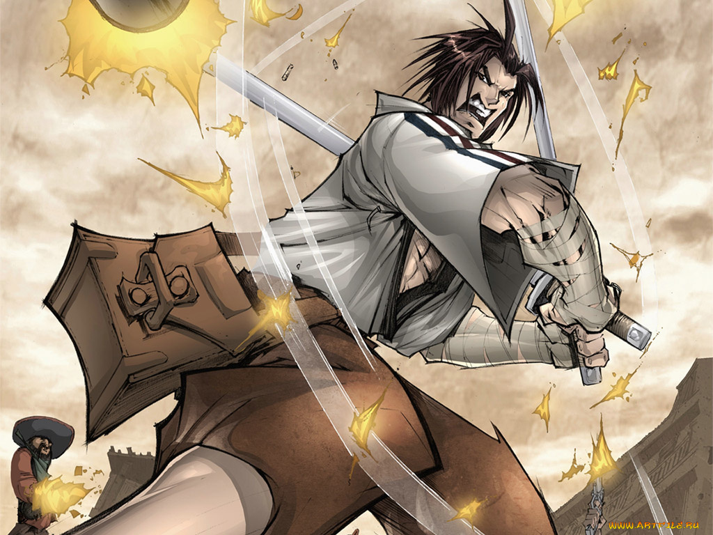 samurai, western, видео, игры