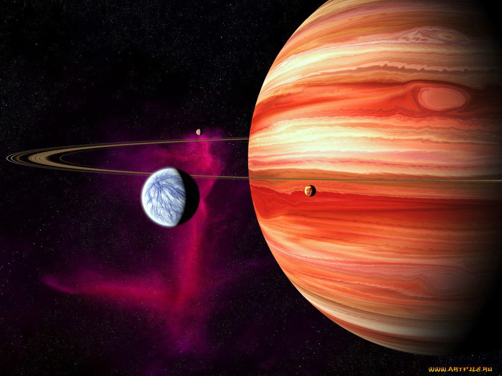 космос, сатурн