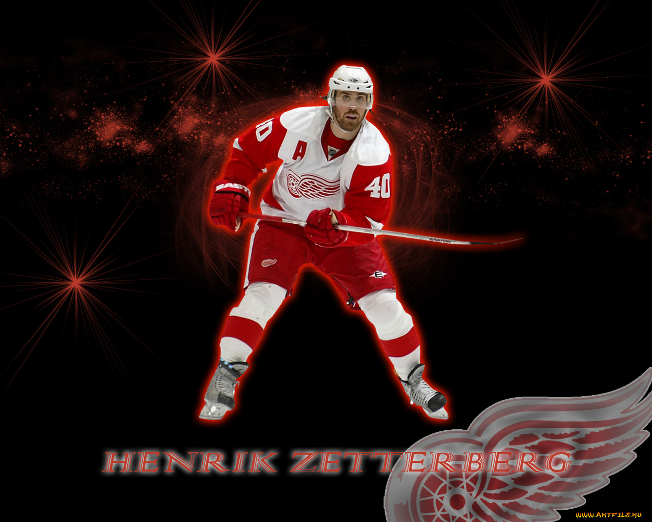 zetenberg, red, wings, спорт, nhl
