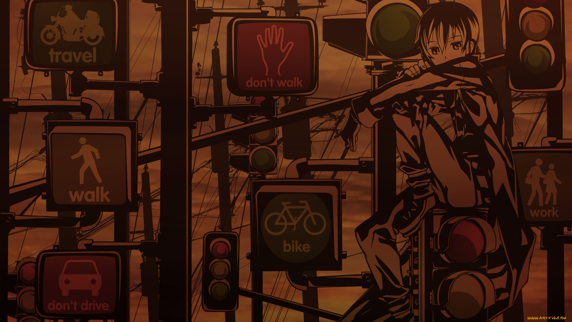 аниме, kino, no, tabi