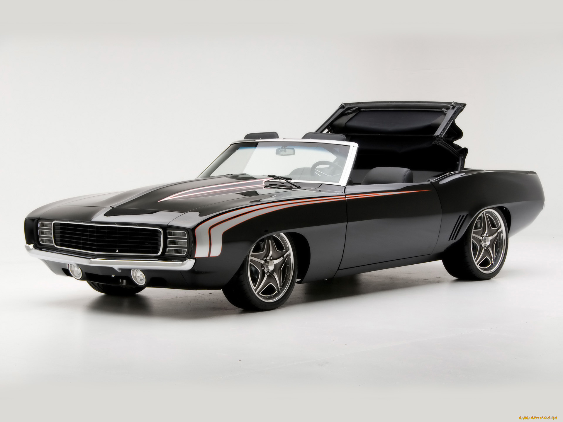 1969, chevrolet, camaro, convertible, автомобили