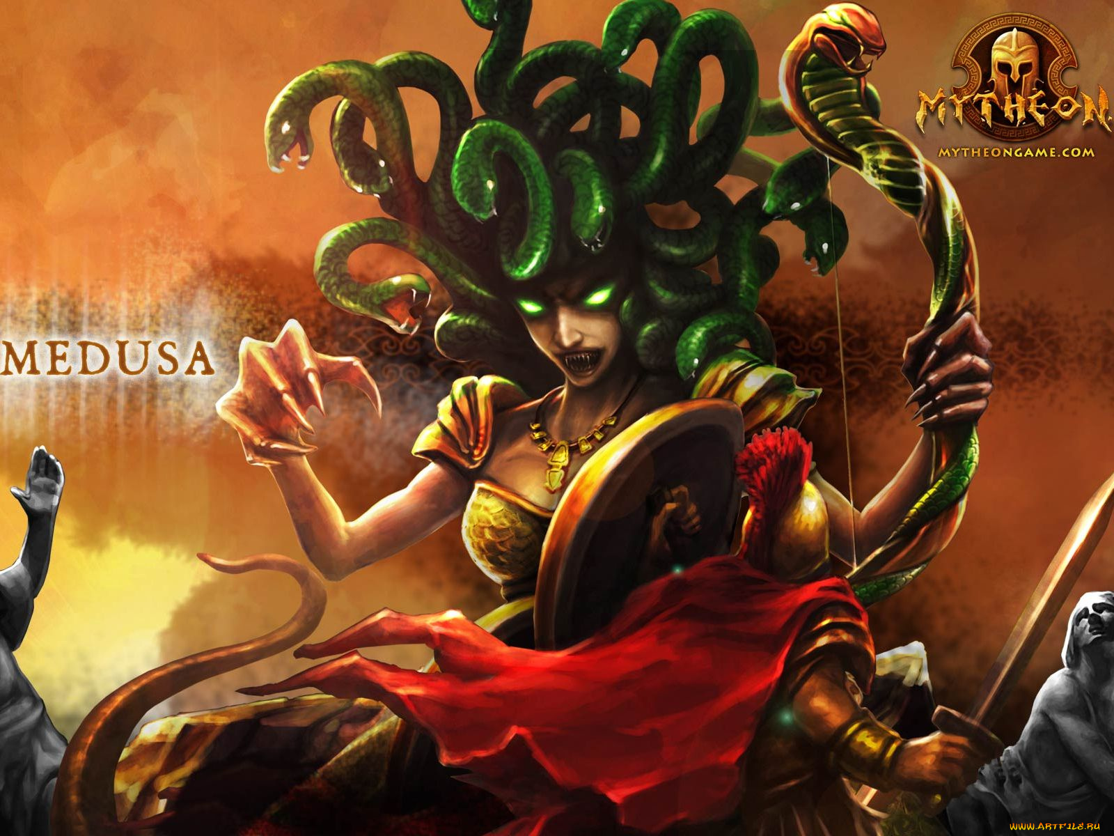 mytheon, видео, игры