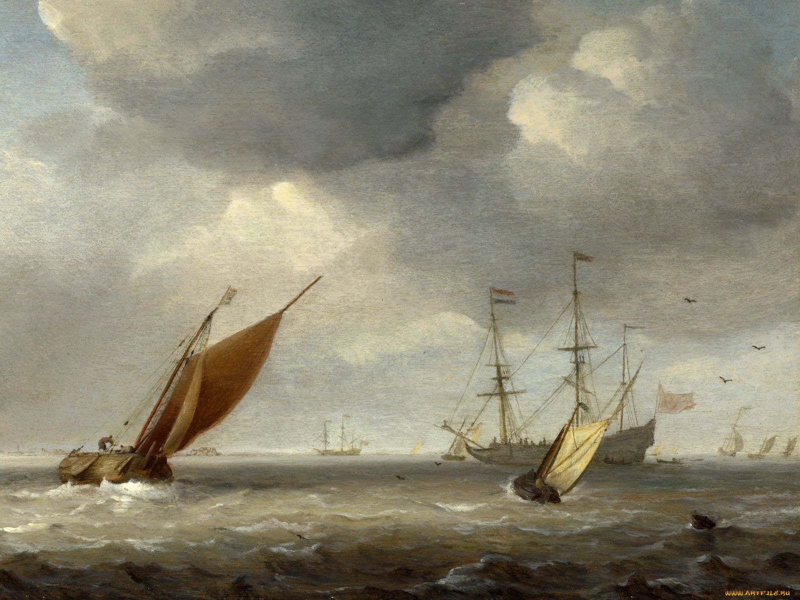 рисованные, живопись