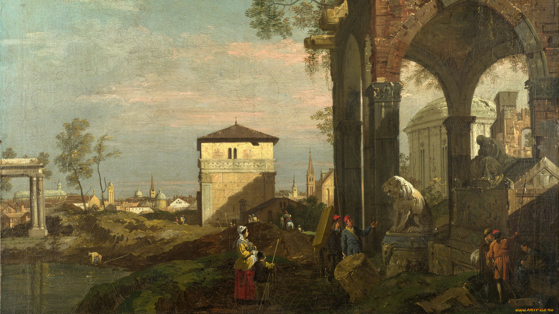 рисованные, живопись