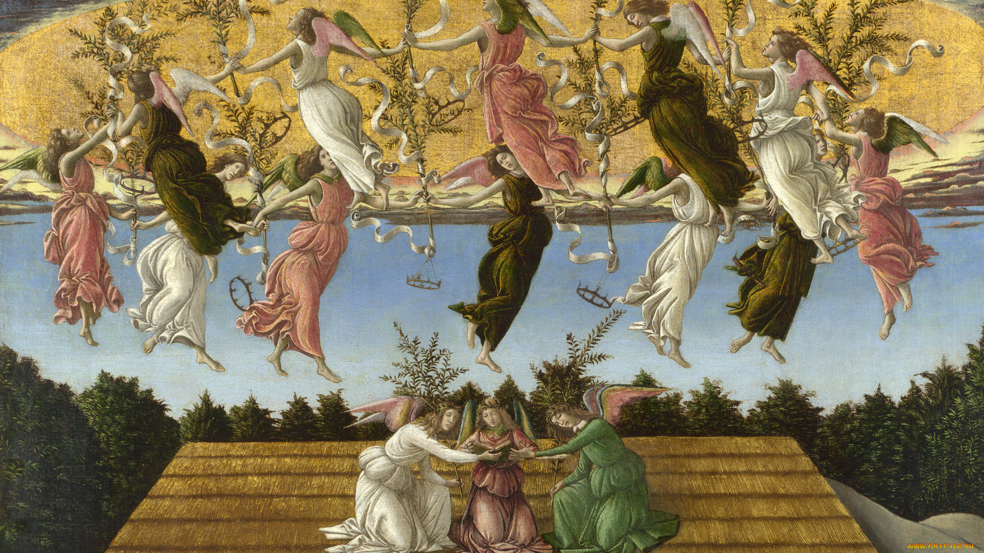 рисованные, живопись